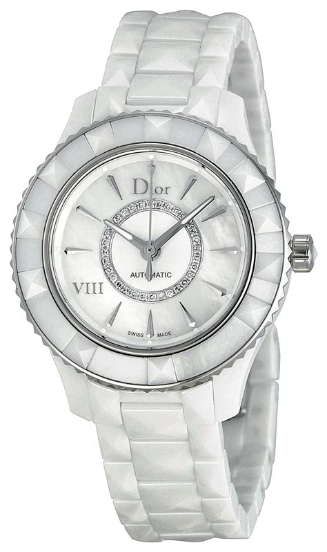 dior white watch|christian dior watches for ladies.